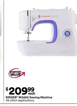 Michaels SINGER m3400 Sewing machine offer