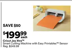 Michaels Cricut Joy Xtra Smart Cutting Machine with Easy Printables Sensor offer