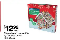 Michaels Gingerbread House Kits by Cookies United offer
