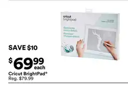 Michaels Cricut BrightPad offer