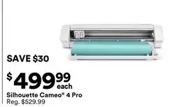 Michaels Silhouette Cameo 4 Pro offer