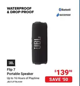 Visions Electronics Flip 7 Portable Speaker offer