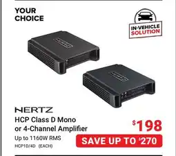 Visions Electronics Class D Mono or 4-Channel Amplifier offer