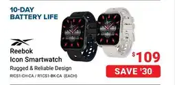 Visions Electronics Reebok Icon Smartwatch offer