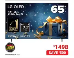 Visions Electronics LG OLED 65 4K Smart TV offer