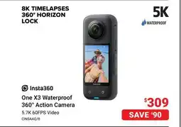Visions Electronics One X3 Waterproof 360° Action Camera offer