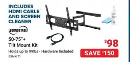 Visions Electronics Soundstage 50-75+ Tilt Mount Kit offer
