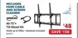 Visions Electronics 40-75 + Tilt Mount Kit offer