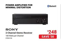 Visions Electronics SONY 2-Channel Stereo Receiver offer