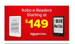 Visions Electronics Kobo e-Readers offer