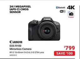 Visions Electronics CANON EOS R100 Mirrorless Camera offer