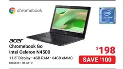 Visions Electronics acer Chromebook Go Intel Celeron N4500 offer