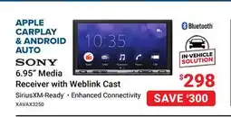 Visions Electronics SONY 6.95 Media Receiver with Weblink Cast offer