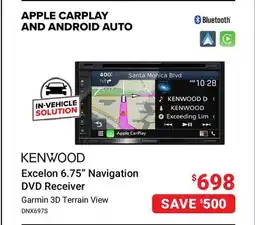 Visions Electronics Excelon 6.75 Navigation DVD Receiver offer