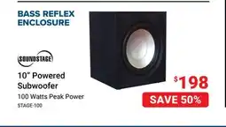 Visions Electronics Soundstage 10 Powered Subwoofer offer