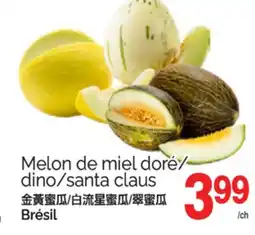 T&T Supermarket MELON DE MIEL DORÉ/DINO/SANTA CLAUS offer