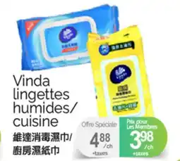 T&T Supermarket VINDA LINGETTES HUMIDES/CUISINE offer