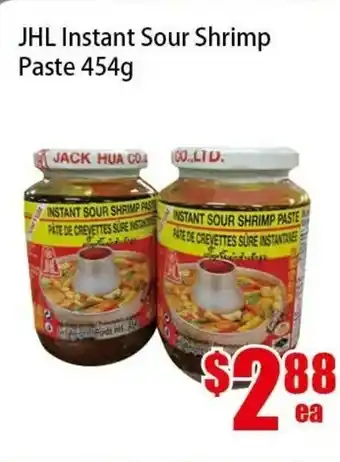 New Pacific Supermarket JHL Instant Sour Shrimp Paste offer