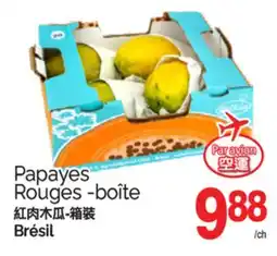 T&T Supermarket PAPAYES ROUGES -BOÎTE offer