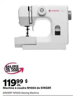 Michaels Machine à coudre M1000 de SINGER offer