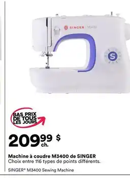 Michaels Machine à coudre M3400 de SINGER offer