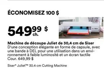 Michaels Machine de découpe Juliet de 30,4 cm de Siser offer