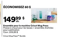 Michaels Ensemble pour la machine Cricut Mug Press offer