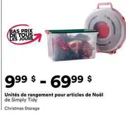 Michaels Unités de rangement pour articles de Noël de Simply Tidy offer