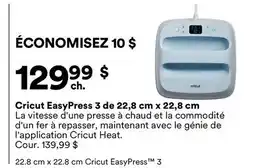 Michaels Cricut EasyPress 3 de 22,8 cm x 22,8 cm offer