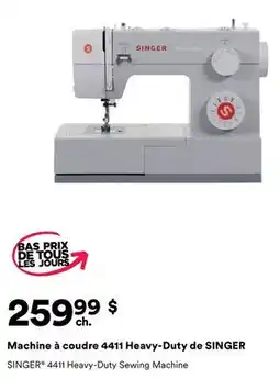 Michaels Machine à coudre 4411 Heavy-Duty de SINGER offer