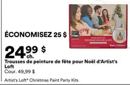 Michaels Trousses de peinture de fête pour Noël d'Artist's Loft offer