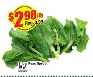 Btrust Supermarket Snow Peas Sprout offer