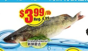 Btrust Supermarket Fresh Pickerel offer