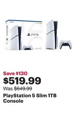 Best Buy PlayStation 5 Slim 1TB Console offer