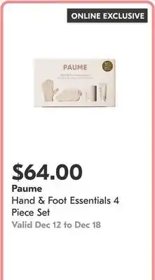 Shoppers Drug Mart Hand & Foot Essentials 4 Piece Set offer