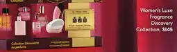Shoppers Drug Mart Women's Luxe Fragrance Discovery Collection offer