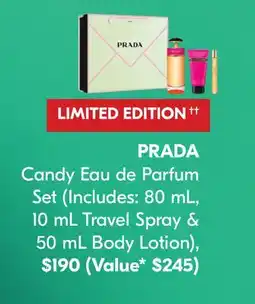 Shoppers Drug Mart PRADA Candy Eau de Parfum Set offer