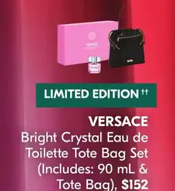 Shoppers Drug Mart VERSACE Bright Crystal Eau de Toilette Tote Bag Set offer