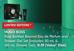 Shoppers Drug Mart HUGO BOSS Boss Bottled Beyond Eau de Parfum and Shower Gel Set offer