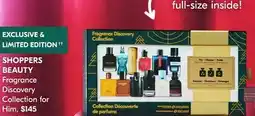 Shoppers Drug Mart SHOPPERS BEAUTY Fragrance Discovery Collection for Him offer