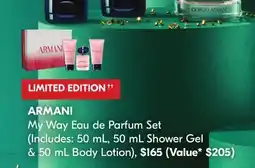 Shoppers Drug Mart ARMANI My Way Eau de Parfum Set offer