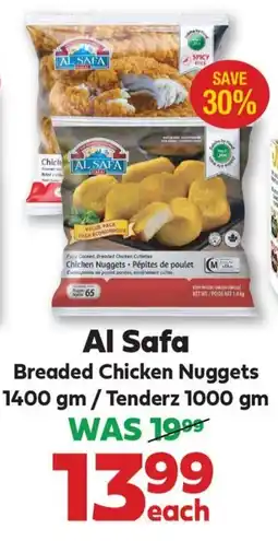 Iqbal Foods Al Safa Breaded Chicken Nuggets/ Tenderz offer