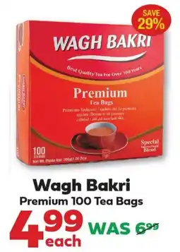 Iqbal Foods Wagh Bakri Premium 100 Tea Bags offer