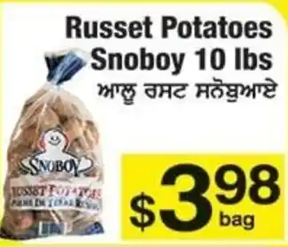 Fruiticana Russet Potatoes Snoboy offer