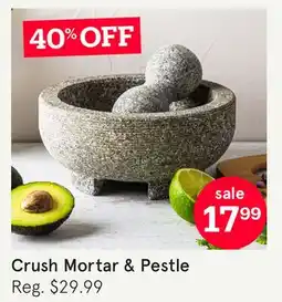 Kitchen Stuff Plus Crush Mortar & Pestle offer
