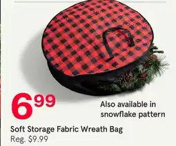Kitchen Stuff Plus Soft Storage Fabric Wreath Bag offer
