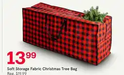 Kitchen Stuff Plus Soft Storage Fabric Christmas Tree Bag offer