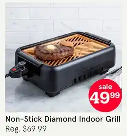 Kitchen Stuff Plus Non-Stick Diamond Indoor Grill offer