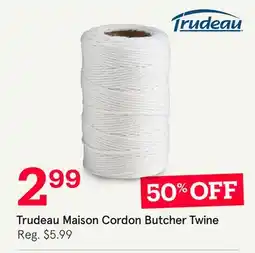 Kitchen Stuff Plus Trudeau Maison Cordon Butcher Twine offer