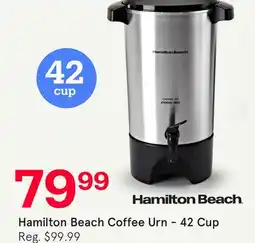 Kitchen Stuff Plus Hamilton Beach Coffee Urn-42 Cup offer